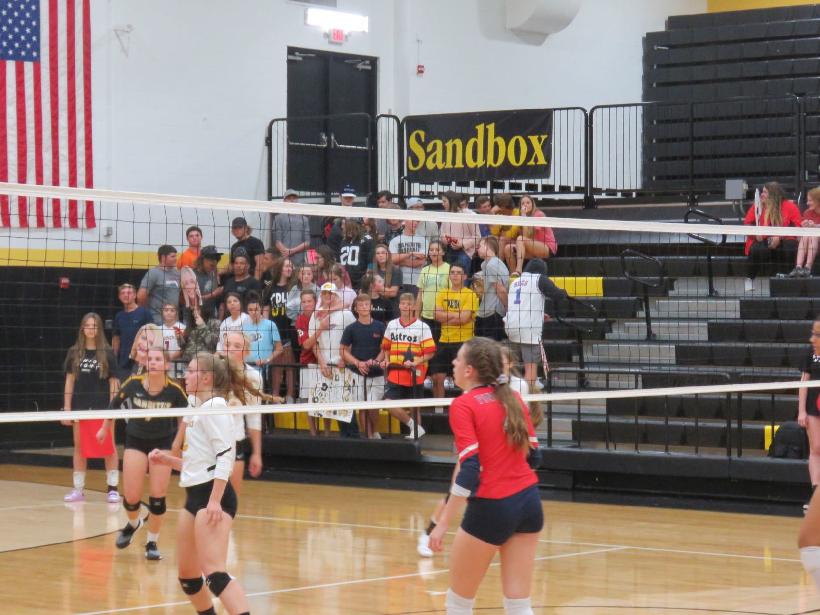 Lady Sandite Senior Night Volleyball game against the Ponca City Wildcats